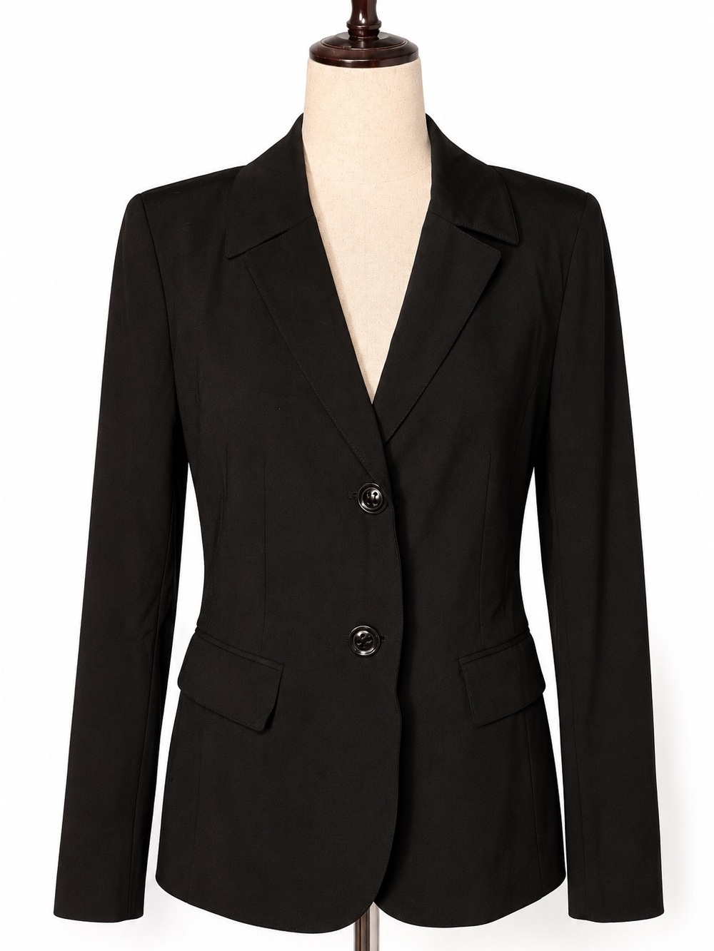 Lafayette 148 Basic black blazer Classic jacket-goes with everything/ upgrade- 4